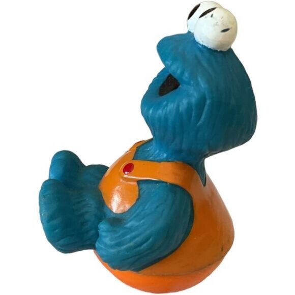 Playskool Sesame Street Weebles Cookie Monster Action Figure Toy - Picture 4 of 4